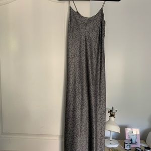 Brand New Vince silk gray flower dress